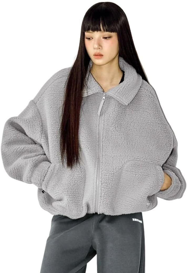 Amazon.co.jp: [XEXYMIX] フリース ジャケット ブルゾン ドロップ